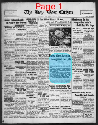 Page thumbnail for The Key West Citizen