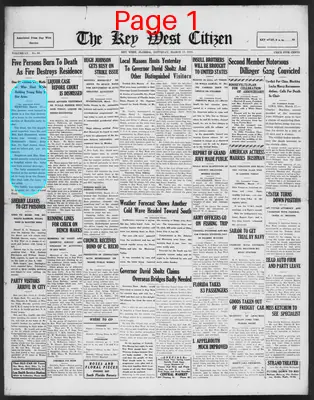 Page thumbnail for The Key West Citizen