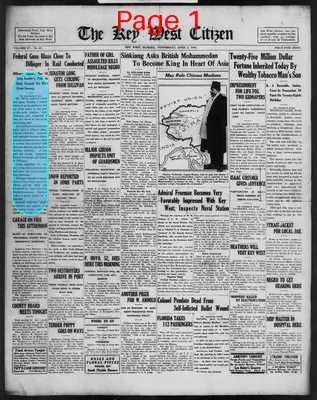 Page thumbnail for The Key West Citizen