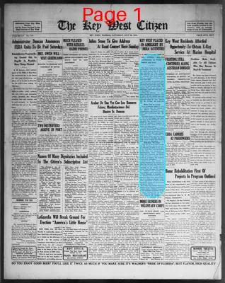 Page thumbnail for The Key West Citizen