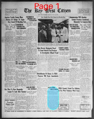 Page thumbnail for The Key West Citizen