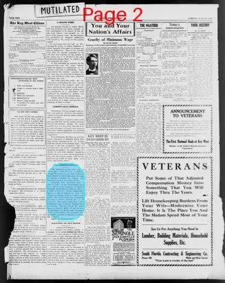 Page thumbnail for The Key West Citizen