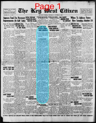 Page thumbnail for The Key West Citizen