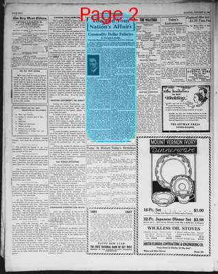 Page thumbnail for The Key West Citizen