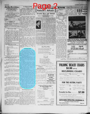 Page thumbnail for The Key West Citizen