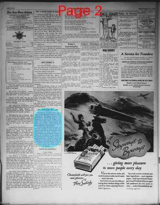 Page thumbnail for The Key West Citizen