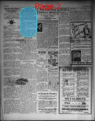 Page thumbnail for The Key West Citizen
