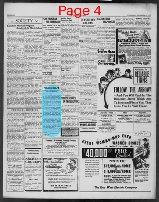 Page thumbnail for The Key West Citizen