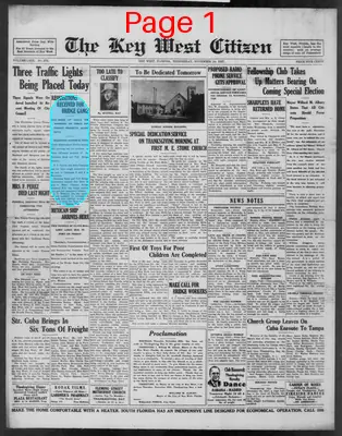 Page thumbnail for The Key West Citizen