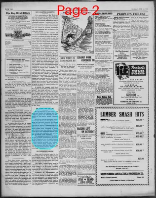 Page thumbnail for The Key West Citizen