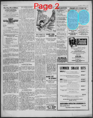 Page thumbnail for The Key West Citizen