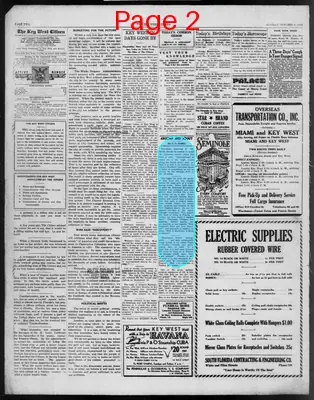 Page thumbnail for The Key West Citizen