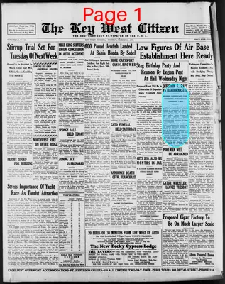 Page thumbnail for The Key West Citizen