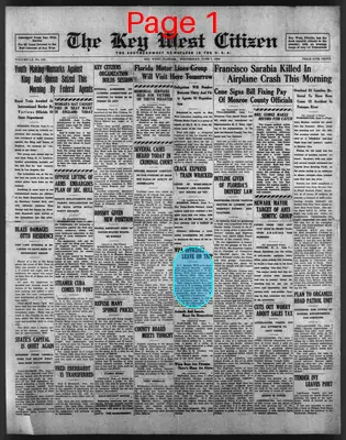 Page thumbnail for The Key West Citizen
