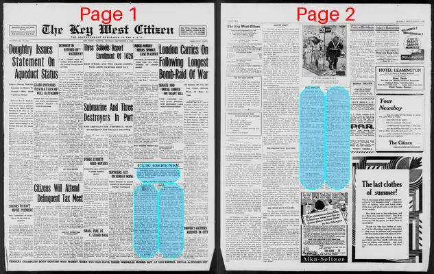 Page thumbnail for The Key West Citizen