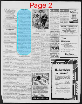 Page thumbnail for The Key West Citizen