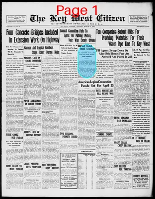 Page thumbnail for The Key West Citizen