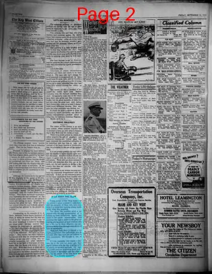 Page thumbnail for The Key West Citizen