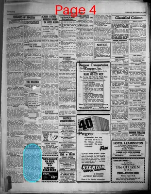 Page thumbnail for The Key West Citizen