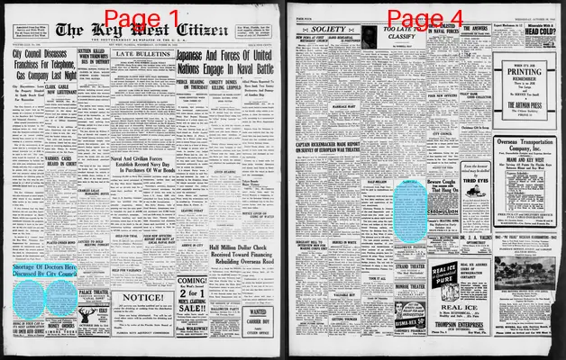 Page thumbnail for The Key West Citizen