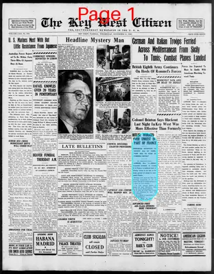Page thumbnail for The Key West Citizen