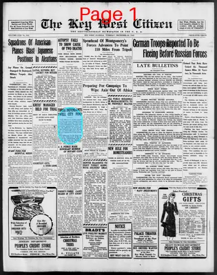 Page thumbnail for The Key West Citizen