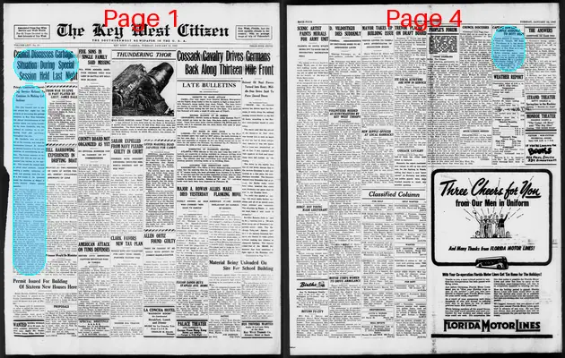 Page thumbnail for The Key West Citizen
