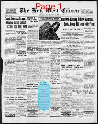 Page thumbnail for The Key West Citizen