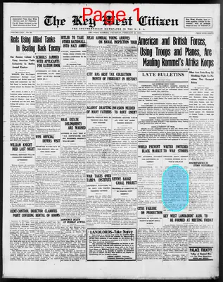 Page thumbnail for The Key West Citizen