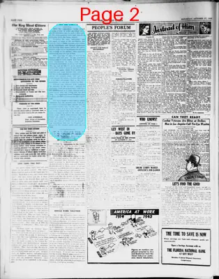 Page thumbnail for The Key West Citizen