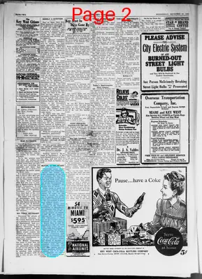 Page thumbnail for The Key West Citizen