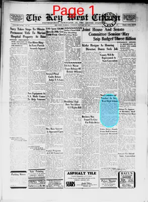 Page thumbnail for The Key West Citizen