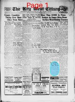 Page thumbnail for The Key West Citizen
