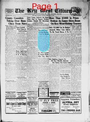 Page thumbnail for The Key West Citizen