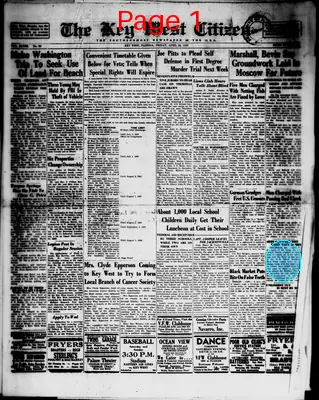 Page thumbnail for The Key West Citizen