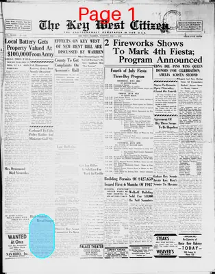 Page thumbnail for The Key West Citizen
