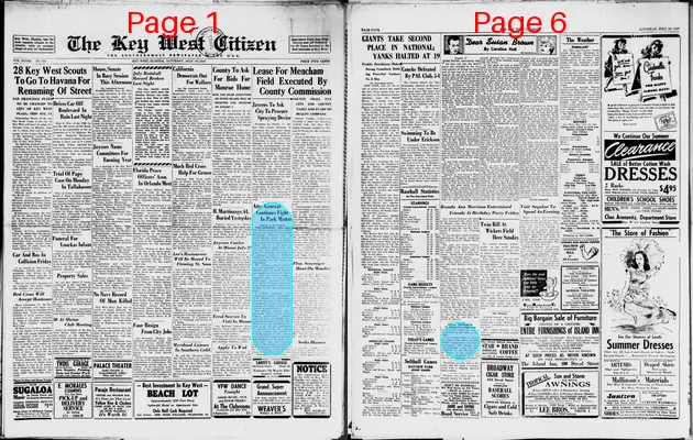 Page thumbnail for The Key West Citizen