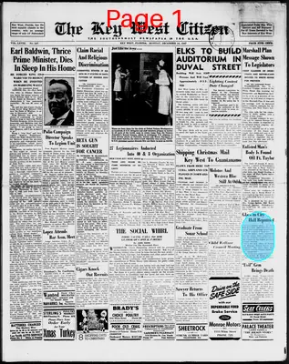 Page thumbnail for The Key West Citizen