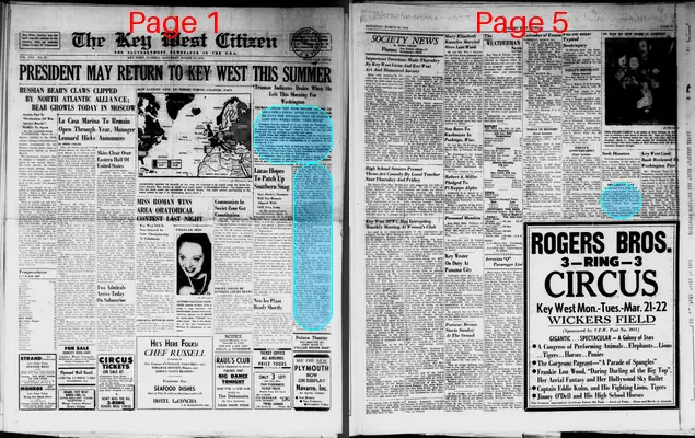 Page thumbnail for The Key West Citizen
