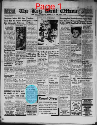 Page thumbnail for The Key West Citizen