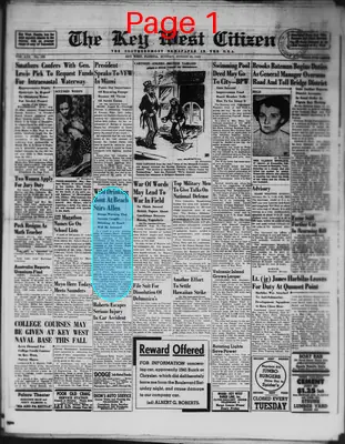 Page thumbnail for The Key West Citizen