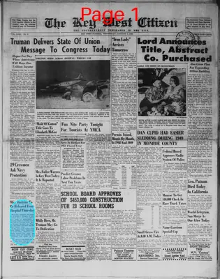Page thumbnail for The Key West Citizen