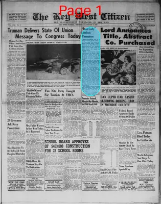 Page thumbnail for The Key West Citizen