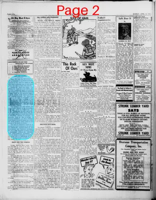 Page thumbnail for The Key West Citizen