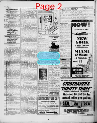 Page thumbnail for The Key West Citizen