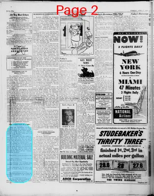 Page thumbnail for The Key West Citizen