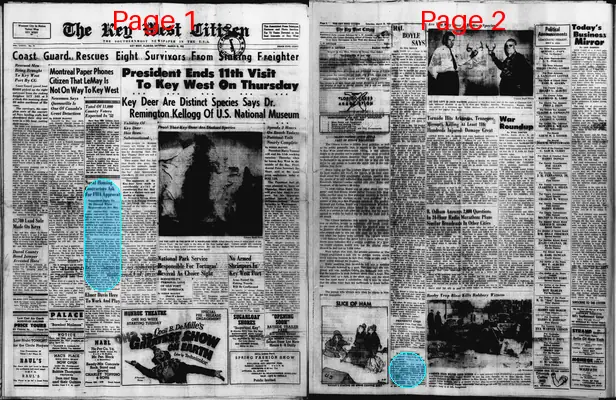 Page thumbnail for The Key West Citizen