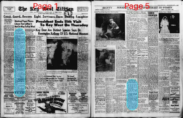 Page thumbnail for The Key West Citizen