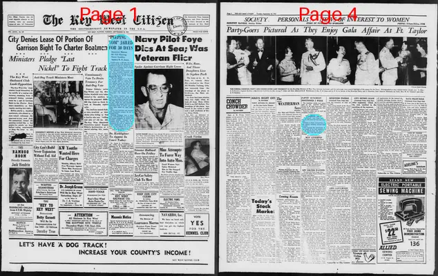 Page thumbnail for The Key West Citizen