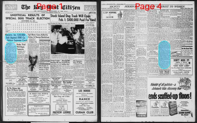 Page thumbnail for The Key West Citizen